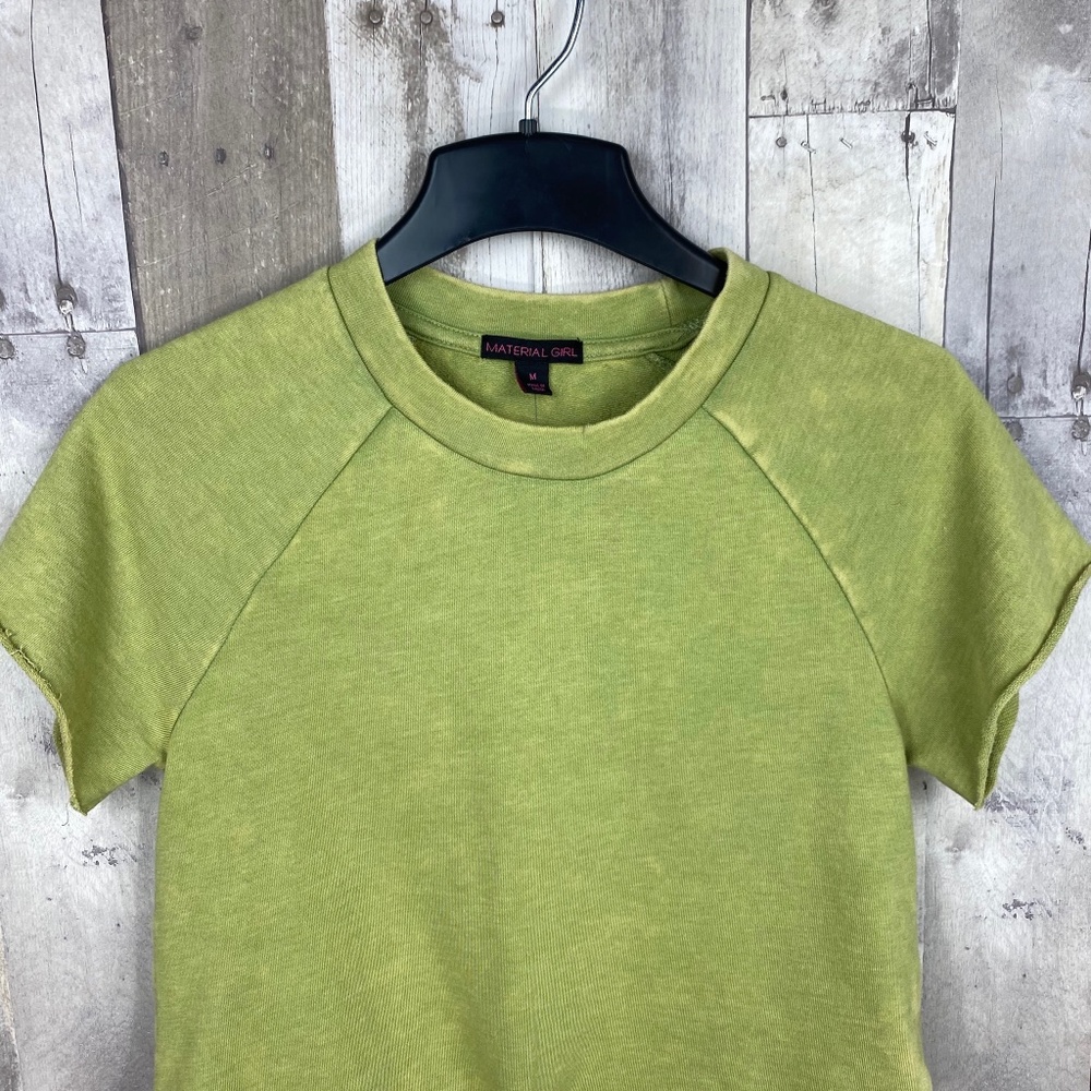 Material Girl Womens Bungee Tie Pullover T-shirt - Picture 3 of 9